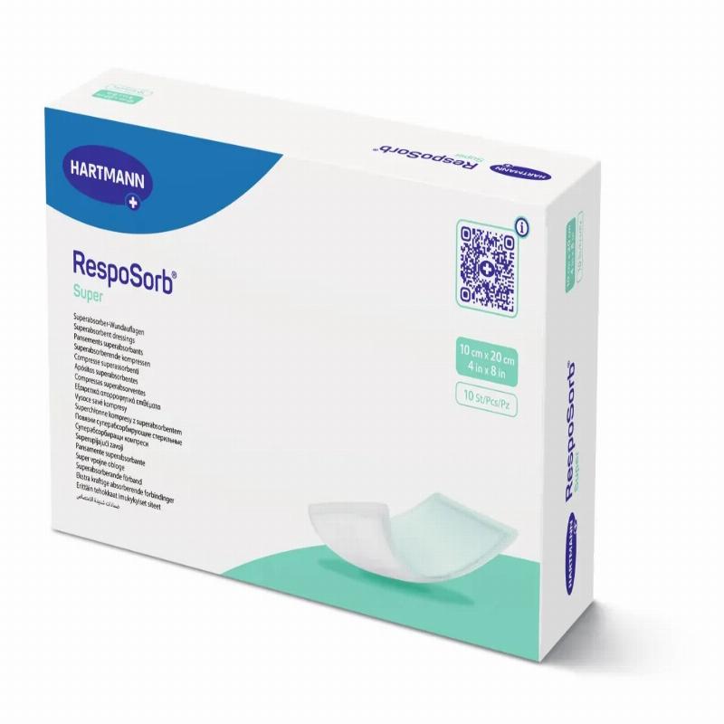 Суперабсорбуючі пов'язки RespoSorb® Super 10см х 20см 10шт